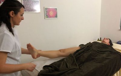 Massaggio defaticante arti inferiori