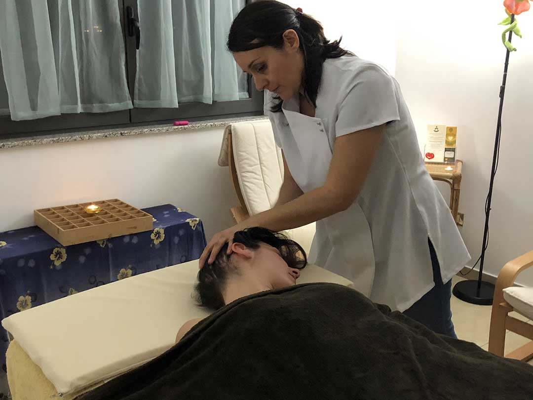 Massaggio Abhyanga, trattamento della testa