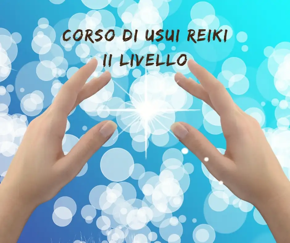 Locandina del corso di Reiki Usui II livello